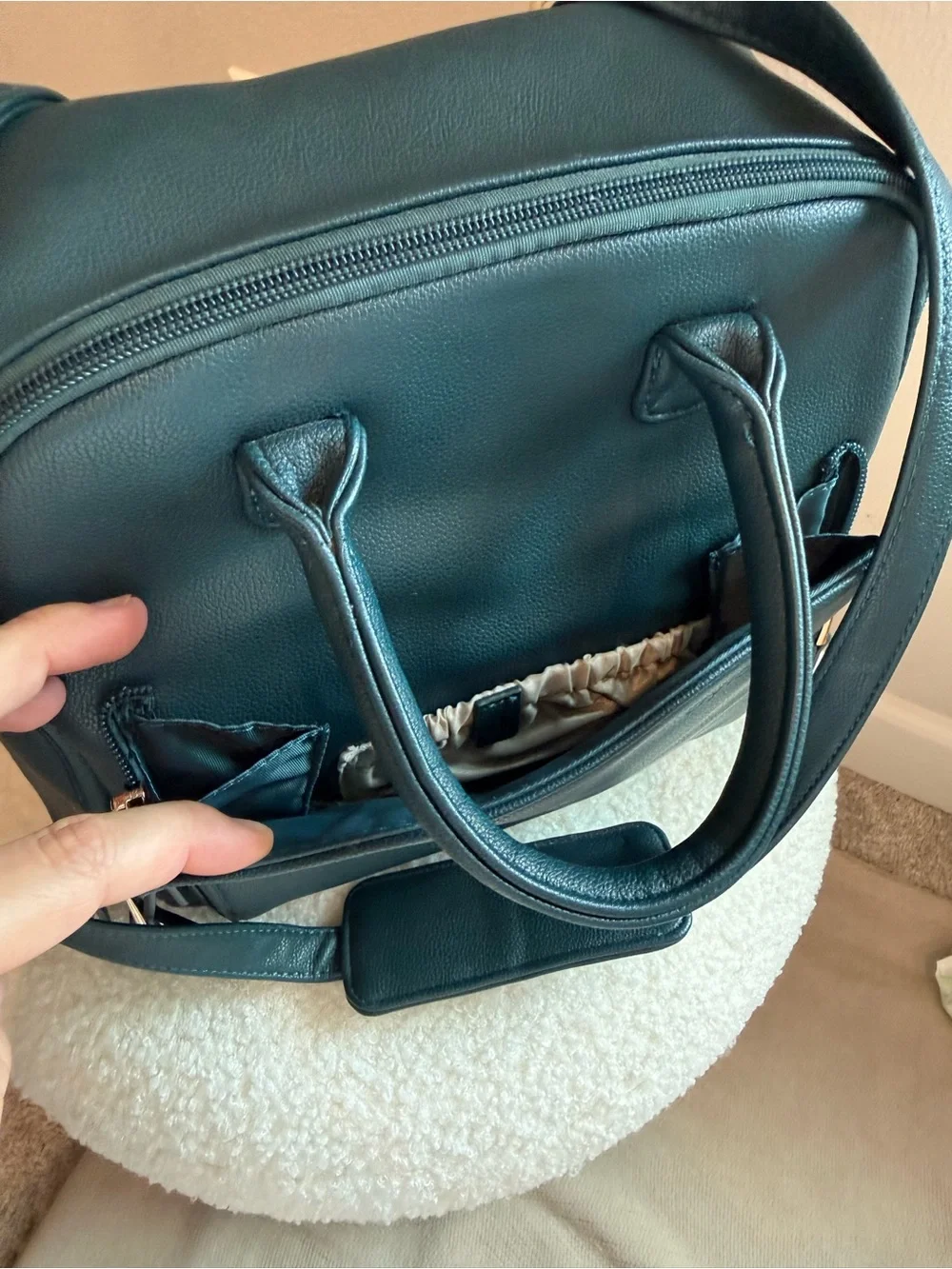 Teal Crossbody Mini Diaper Bag by Ayla&co